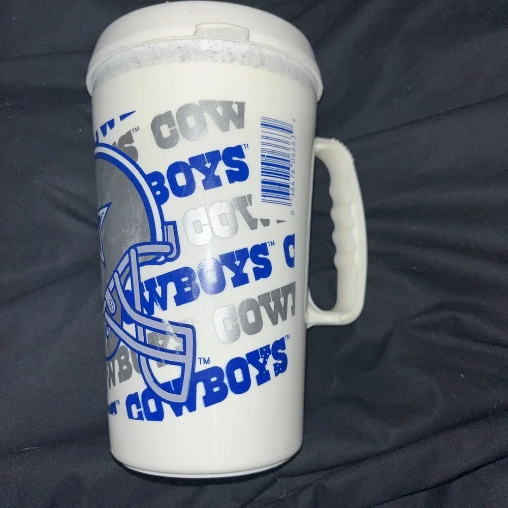 1990s Vintage NFL- Dallas Cowboys 7/11 ICEE + Coca-Cola Drink Cup